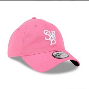 Scranton Wilkes Barre Railriders New Era Pink Cap Hat White Logo OZ